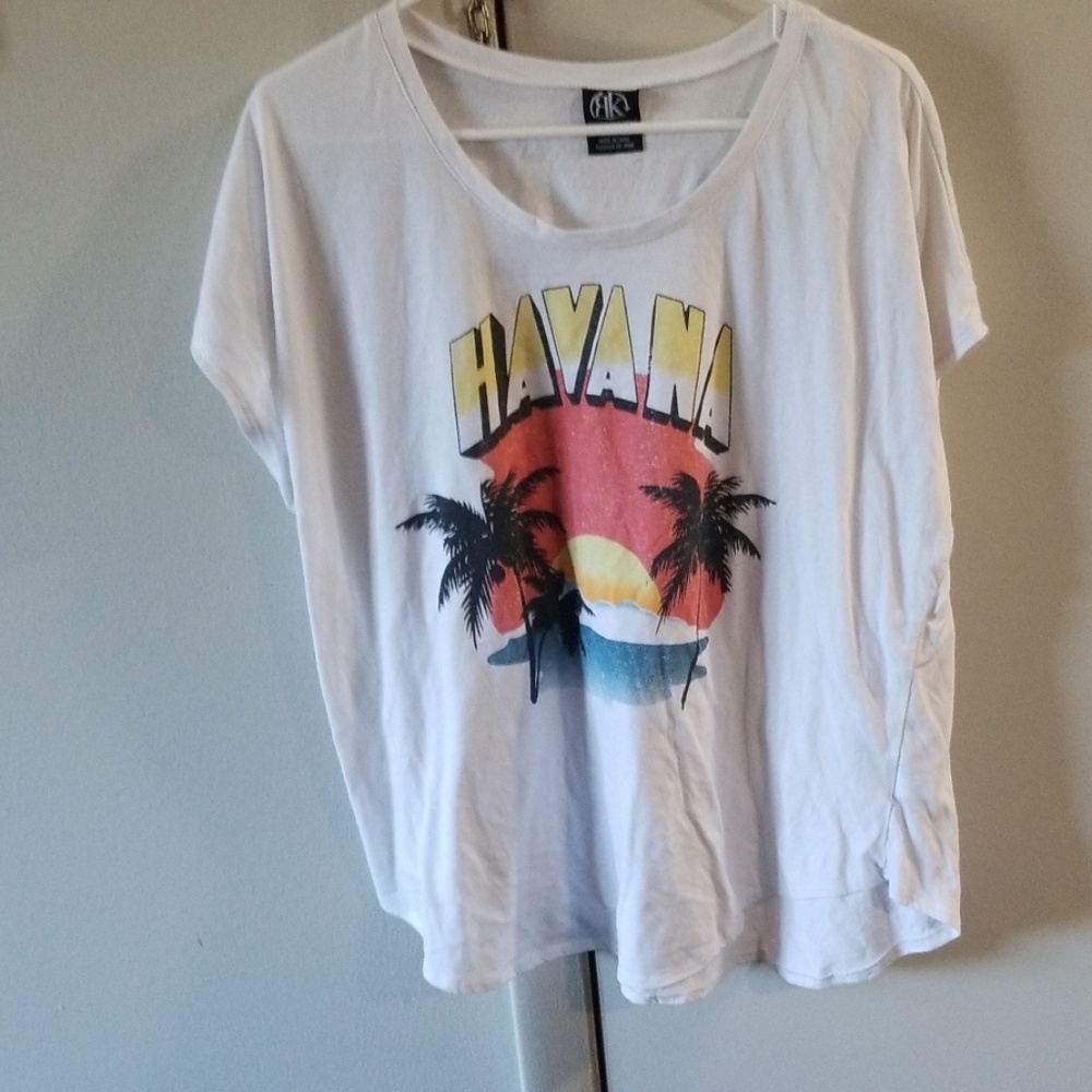 White Havana Tee
